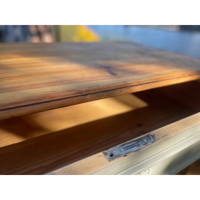 Antique Sideboard in Fir, 1890s For Sale - Image 3 of 18