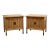 Mid 20th Century Pair of American of Martinsville Nightstands For Sale