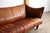 Mid-Century Cognac Leather and Wood Sofa from Pacific Green, Australia, 1970s For Sale - Image 9 of 18