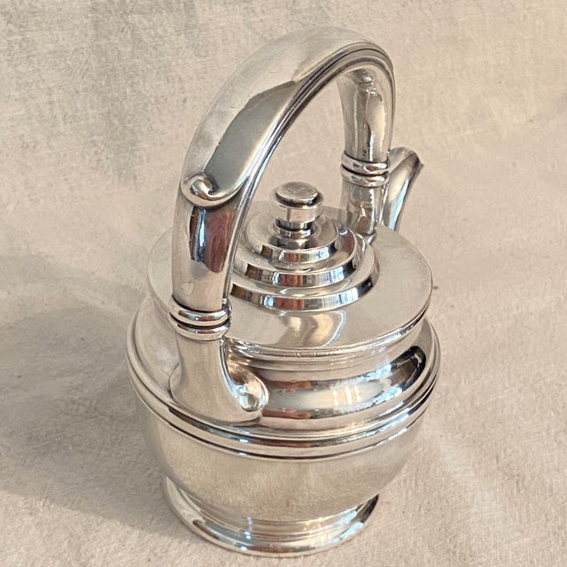 Silver 1930 Gorham Silver Soldered 8oz Teapot Property of Pig 'N Whistle San Francisco For Sale - Image 8 of 11