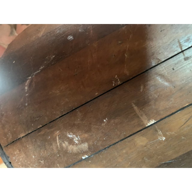 Double Sided Late 19th Century English Industrial Factory Milliner's Felt Hat Mold Form #2 With Patina For Sale - Image 10 of 12