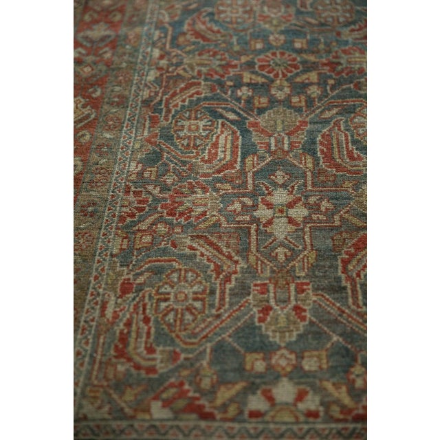 Textile Vintage Distressed Hamadan Rug Runner - 5'1" x 10'1" For Sale - Image 7 of 12
