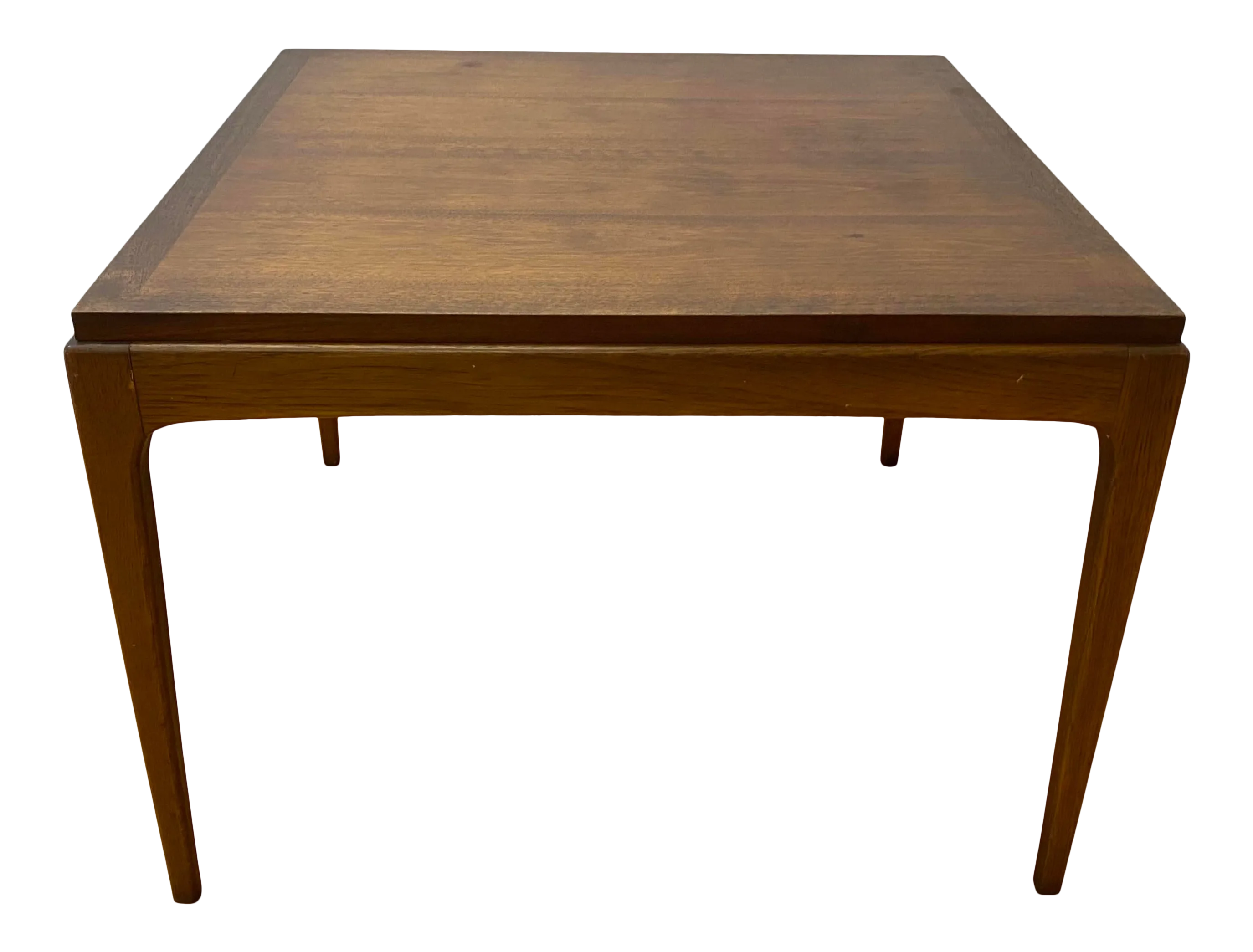 Mid Century Walnut Square Coffee Table by Lane, Altavista