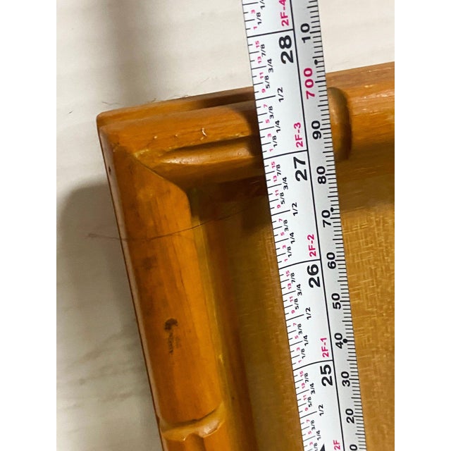 MCM Peeking Pink Flamingo Watercolor on Paper Signed by Shirrell Graves, Framed For Sale - Image 9 of 9