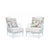 A generously proportioned outdoor lounge armchair by Century Furniture, designed for relaxed seating in refined terrace...
