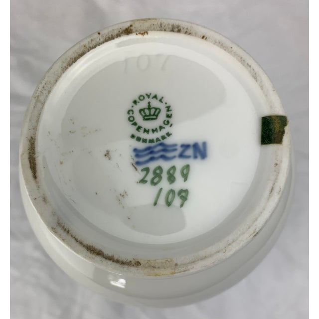 Ceramic Royal Copenhagen Porcelain Art Nouveau Vase For Sale - Image 7 of 7