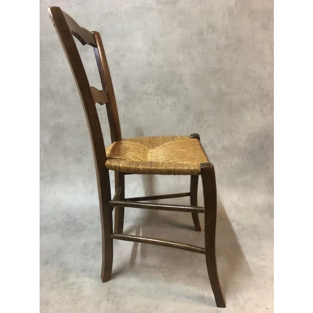 Antique Louis Philippe Dining Chairs, Set of 4 For Sale - Image 4 of 8