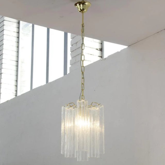 Mid-Century Modern Suspension Lamp in Murano Glass, Italy, 1990s For Sale - Image 3 of 13