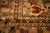 Beige 1900s Green Antique Intricate Floral Motifs Knotted Wool Persian Mashad Rug For Sale - Image 8 of 8