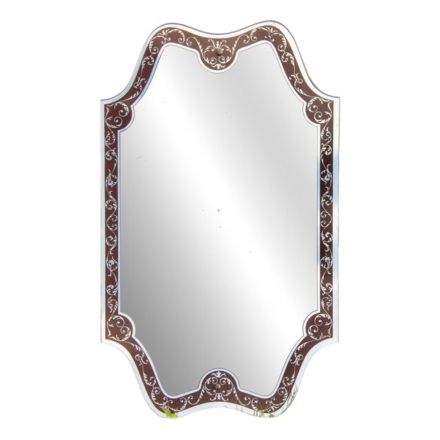 Vintage Italian Mirror, 1960s For Sale