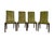 Mastercraft Mastercraft-Attributed Burl Wood & Brass Dining Chairs, Set of 6, 1970s For Sale - Image 4 of 18