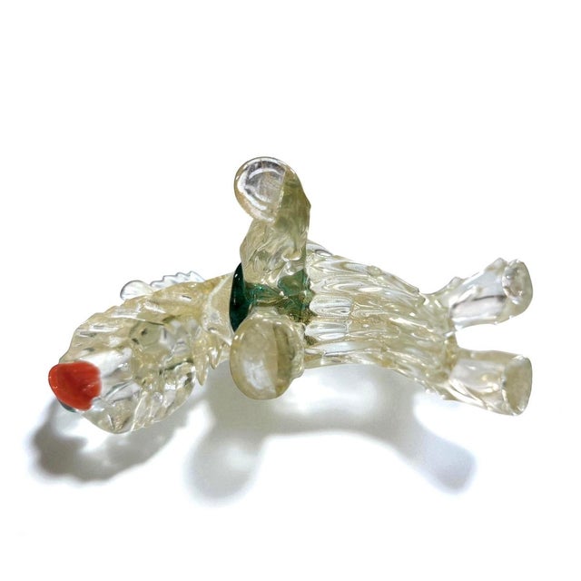 Mid-Century Modern Murano Glass Dog Figurine, Italy, 1960s For Sale - Image 3 of 9