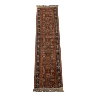 Persian Heriz Runner, 8' 10" X 2' 3" For Sale
