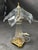 Vintage Cofrac Art Verrier Style French Crystal Table Lamp For Sale - Image 11 of 12