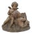Antique French Terracotta Statue With Cherubs For Sale