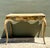 Shabby Chic Vintage Italian Hand Painted Writing Desk For Sale - Image 3 of 12
