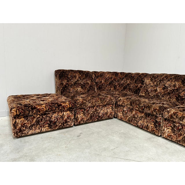 Vintage Modular Sofa by Laauser, 1970s, Set of 7 For Sale - Image 15 of 18