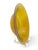 Chinese Amber Yellow Clear Peking Glass Large Rimmed Bowl For Sale - Image 4 of 8