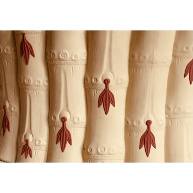 English Early 20th Century Wedgwood Caneware Cache Pot With Primrose Terracotta - Large Form For Sale - Image 3 of 12