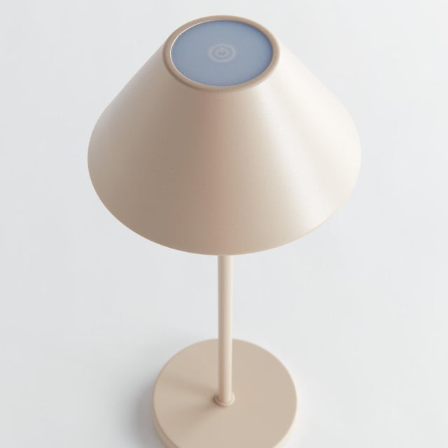 Farmhouse Alluna Cordless Led Lamp 14" - Sand For Sale - Image 3 of 10