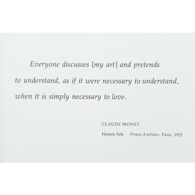 French Monet - Water Lillies by Charles F. Stuckey For Sale - Image 3 of 8