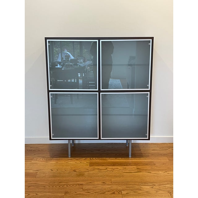 Calligaris Frosted Glass Bar Chairish