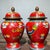 Chinese Pair of Vintage Chinese Cloisonné Enamel "Dragon & Phoenix" Covered Jars With "Xuan" Mark For Sale - Image 3 of 9