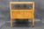 Mid-Century Modern Maple Nightstand with Milky Glass Shelf, 1960s For Sale - Image 13 of 16