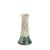 Japanese Modern White Green Raku Ceramic Stelo Flow Candle Holders by Laab Milano, Set of 2 For Sale - Image 11 of 13