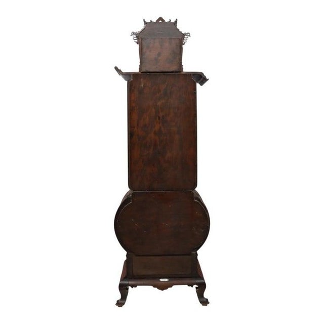 Antique Japanese Dai-Nippon Carved Mahogany & Bone Vitrine With Mahogany C1890 For Sale - Image 17 of 18