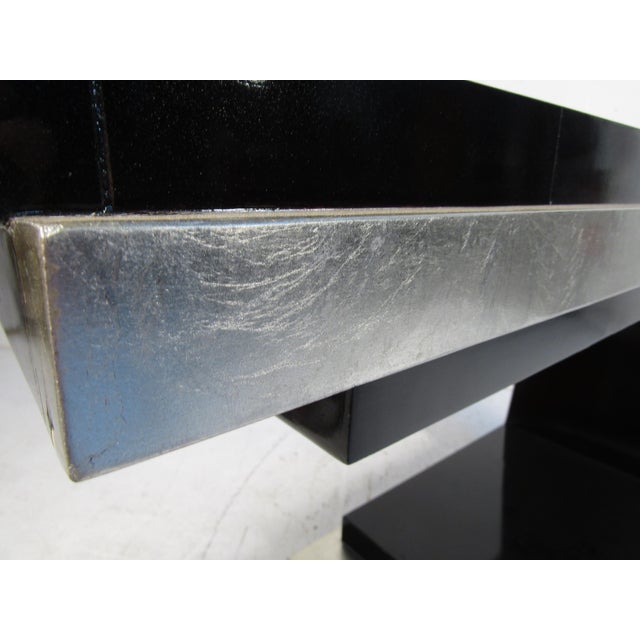 Contemporary Modern Cantilever Hall Table For Sale - Image 11 of 12