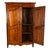 Antique French 18th Century Provincial Carved Cherry Wood Armoire Wardrobe 1780 For Sale In Portland, OR - Image 6 of 10
