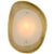 Samos Small Sculpted Sconce in Gild with Alabaster Designer: AERIN Height: 12.75" Extension: 3.5" Backplate: 4.25" x 5.5"...