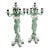 Pair of Early 19th Century Minton 5 Light Figural Porcelain Candelabras For Sale