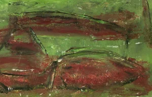 Original Abstract Oil Painting