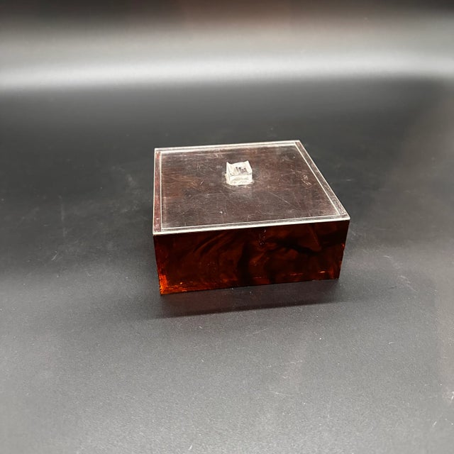 1970s Vintage Italian Decorative Box 1970s For Sale - Image 5 of 6