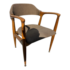 1950s Vintage Attributed to Gunlocke Chair Co. in Walnut