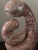 Pink Marble Decorative Sculpture With Mother & Baby Spiral Design For Sale - Image 10 of 10