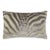 Velvet Animale Scalamandre Lumbar Pillow and Insert For Sale