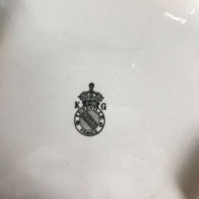 Ceramic Réverbère Soup Tureen with Lid from KG Lunéville, 1980s For Sale - Image 7 of 11