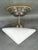Rare art deco flush mount ceiling light produced in czechoslovakia during the 1930s. This refined modernist fixture...
