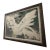 Ignacio Sanchez Untitled (White) Poured Epoxy Painting in Gold Frame, Signed For Sale