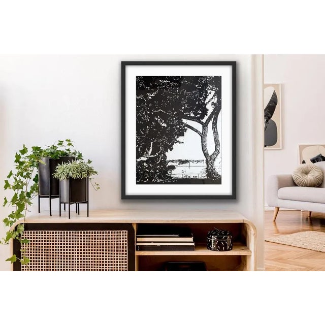 Contemporary Jolanta Babicz, The Garden, 2009, Linocut For Sale - Image 3 of 5