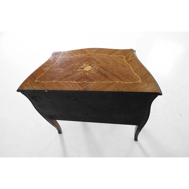 Fine French Louis XV Style Inlaid Chest For Sale - Image 13 of 15