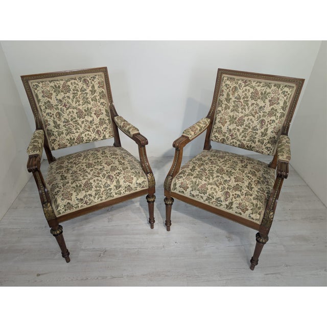 Antique Louis XVI Style Armchair, France For Sale - Image 18 of 18