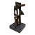 Mid-Century Modern Abstract “Twisty” Bronze Sculpture (10.5” High) For Sale