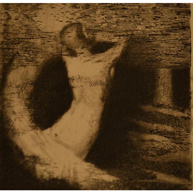 Odilon Redon, Passage of a Soul, 1890s, Etching For Sale - Image 3 of 5
