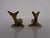 Whale-Shaped Brass Paperweights or Knife Rests in the style of Walter Bosse, Austria, 1950s, Set of 4 For Sale - Image 15 of 18
