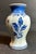 Ceramic Vintage Group of Three Small Blue & White Delft Pottery Bud Vases For Sale - Image 7 of 11