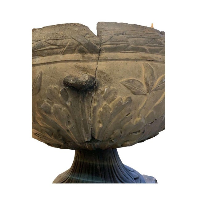 Terracotta Urn attributed to James Stiff of Lambeth, 1870s For Sale - Image 5 of 8